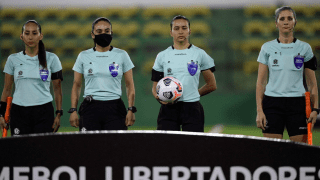 Por primera un equipo arbitral 100% mujeres en la Copa Libertadores
