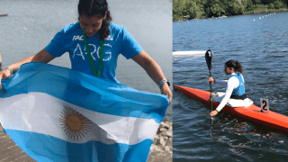 Juliana Garro, kayakista pampeana, mundial