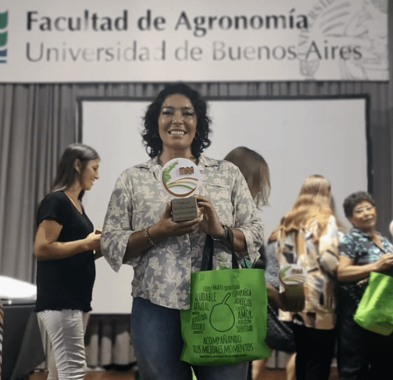 Una pampeana fue elegida «Mujer Rural del Año» en Agroindustria