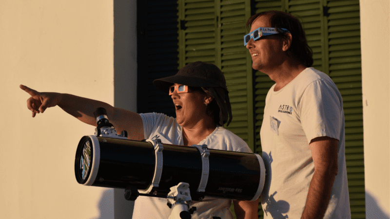 Astroturismo, una fascinante aventura en La Pampa