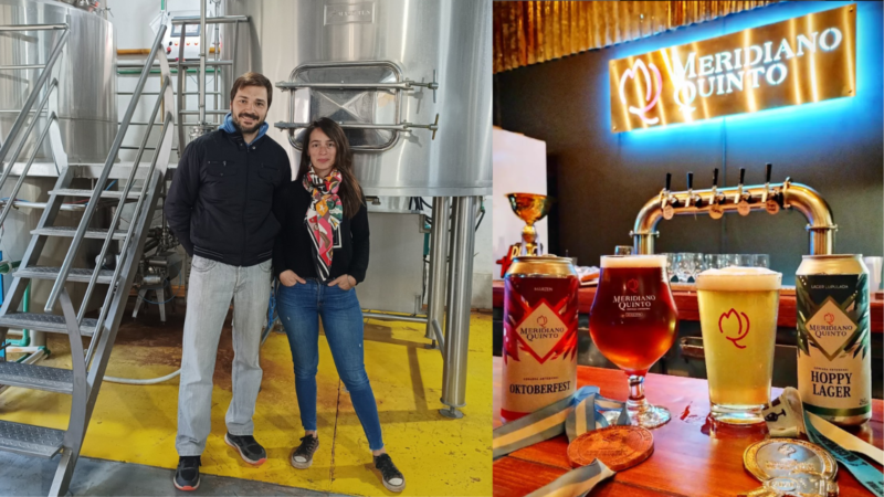 Meridiano Quinto: una cerveza de Jacinto Arauz para todo el país