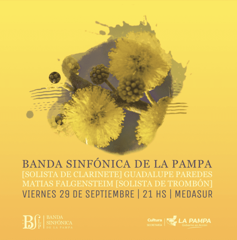 Nuevo concierto de la Banda Sinfónica de La Pampa