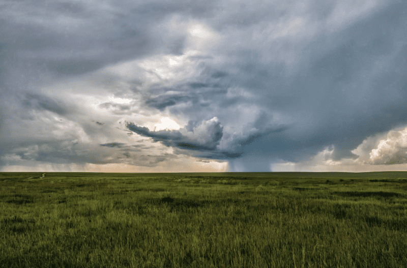 Alerta por tormentas para el oeste de La Pampa