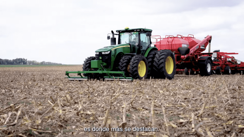 Lartirigoyen presente en un documental de la Organización Mundial de Agricultores sobre agricultura sustentable 