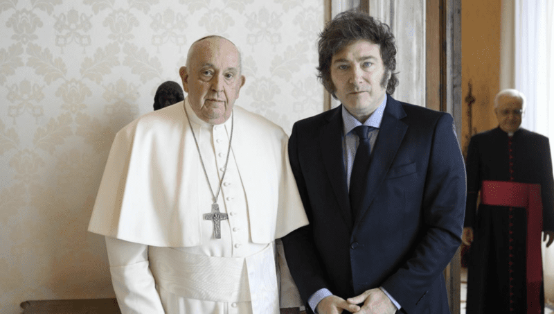 Milei y el Papa