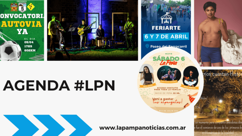Gastronomía, peñas, cine y música en La Pampa