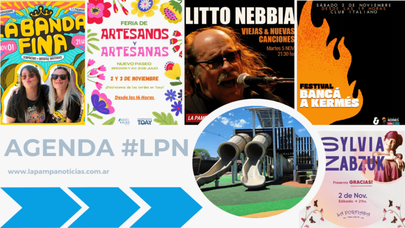 Agenda Cultural del 31 de octubre al 6 de noviembre