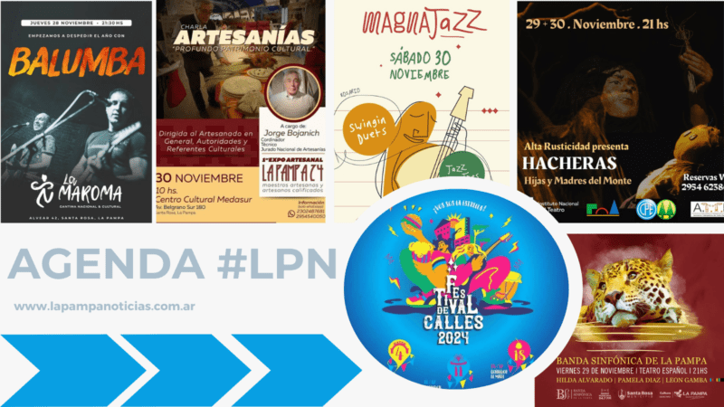 Agenda Cultural del 28 de noviembre al 4 de diciembre