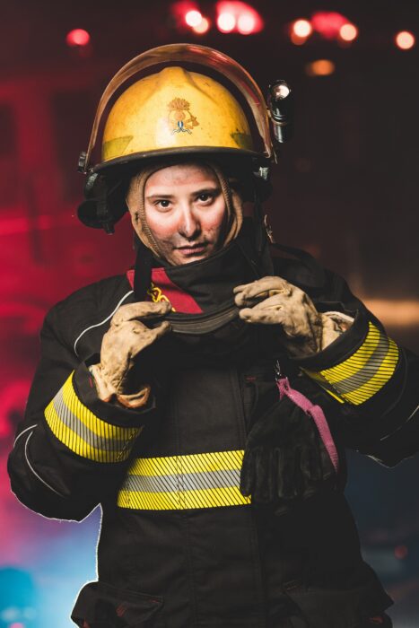 El retrato de una bombera pampeana ganó el concurso Mujeres que inspiran