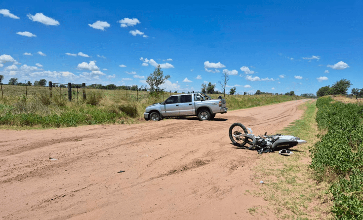 Murió un motociclista de 21 años en Quemú Quemú